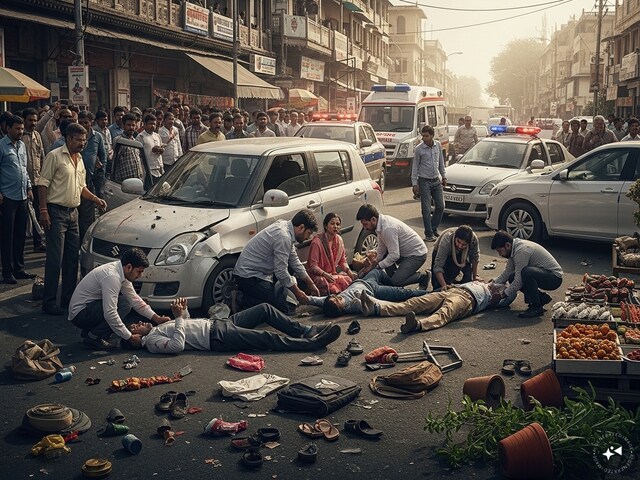 प्रयागराज में भीषण सड़क हादसा: बेकाबू कार ने मचाया तांडव, 7 घायल