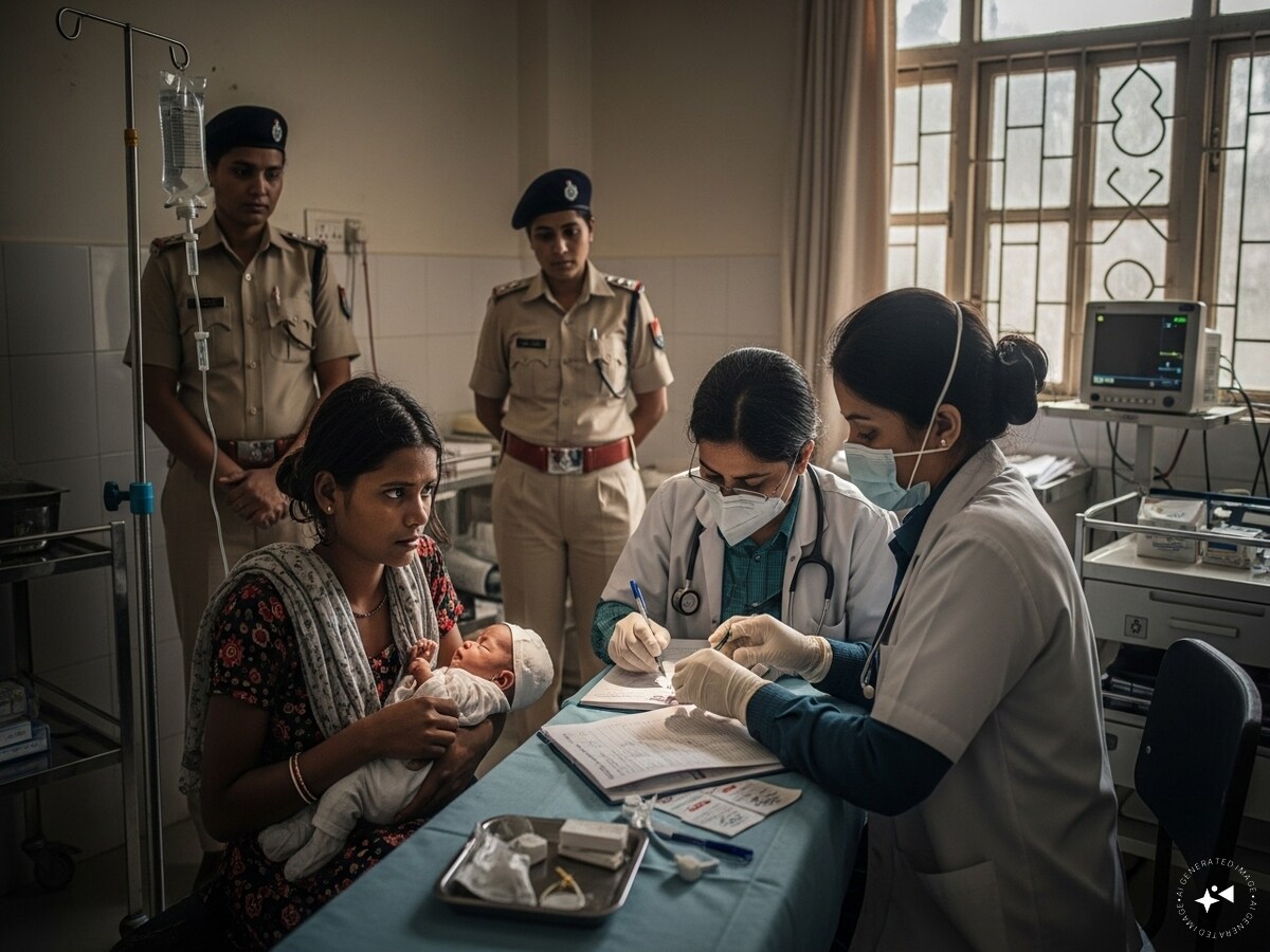 हाजीपुर सदर अस्पताल: ‘बेटा’ बताकर थमा दी ‘बेटी’, परिजनों का हंगामा