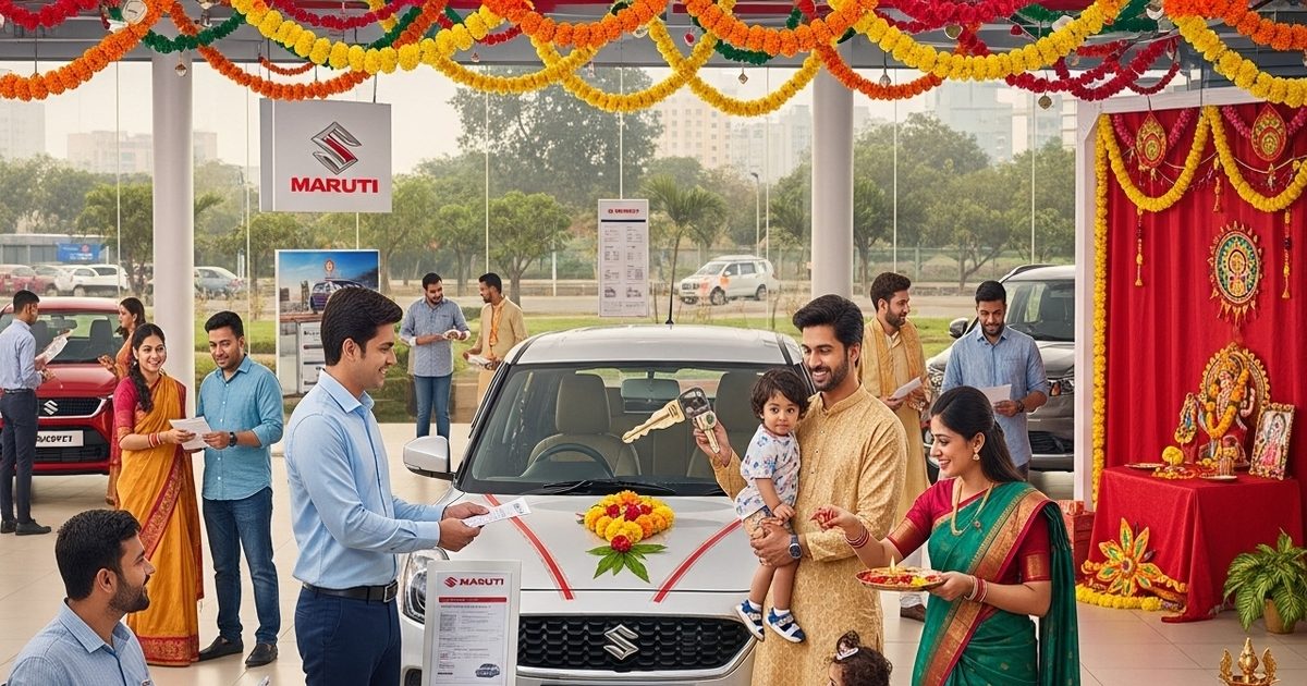 Maruti made the 'maharikord' of the cell in Navratri, sold cars sold
