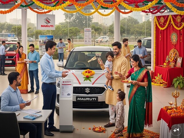 Maruti made the 'maharikord' of the cell in Navratri, sold a record car Maruti made the 'maharikord' of the cell in Navratri, sold a record car