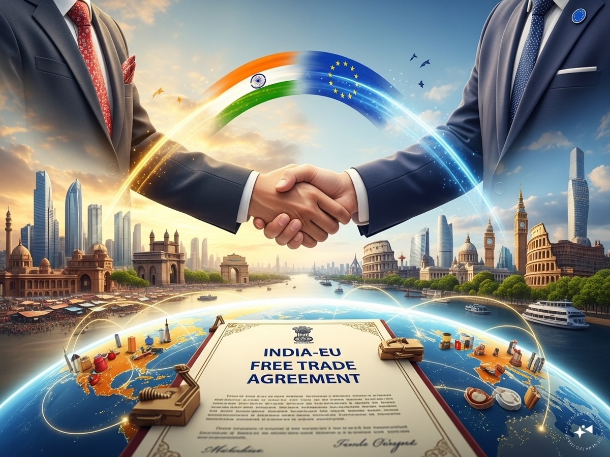 India EU free Trade Agreement: अमेरिका से पहले उसके दोस्तों से फ्री ट्रेड  एग्रीमेंट करेगा भारत! पीएम मोदी–पीयूष गोयल के बयान से मिले संकेत - News18  हिंदी