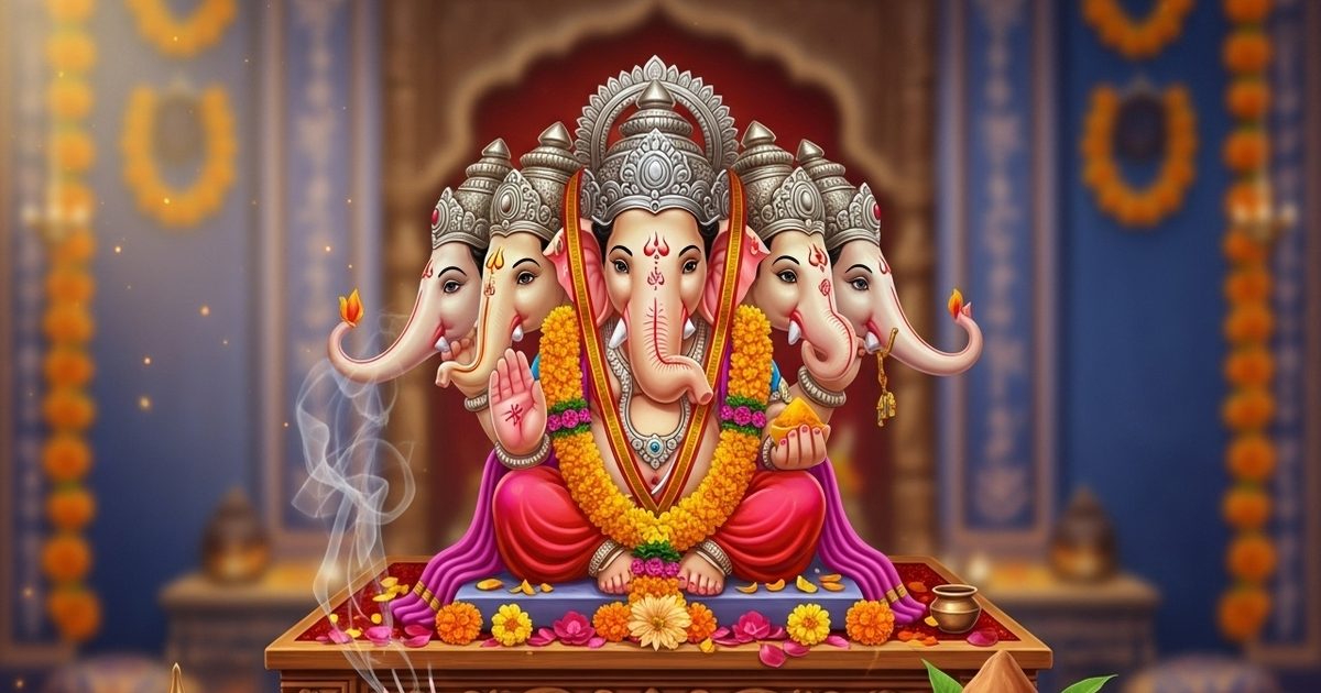 Panchmukhi Ganesh Ji Idol: कैसे करें पंचमुखी गणेश की पूजा? जानें पांच मुखों का अर्थ और जीवन में उनके लाभ