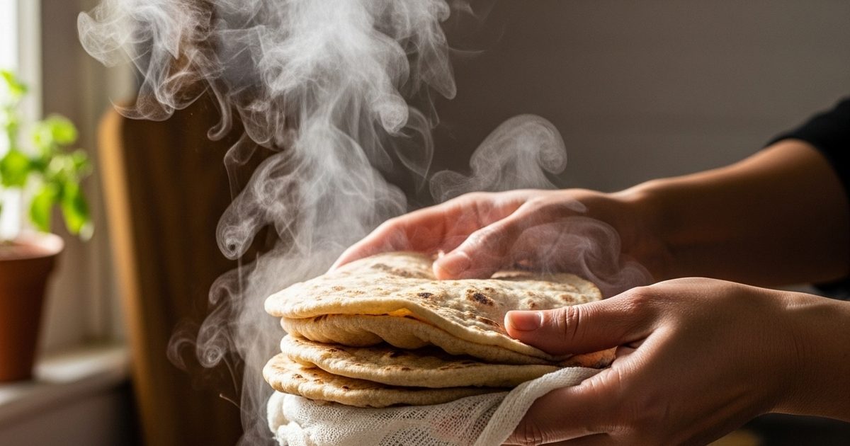 Spoiled Roti How to reheat stale rotis। बिना तवा रोटी गर्म करने की ट्रिक - News18 हिंदी