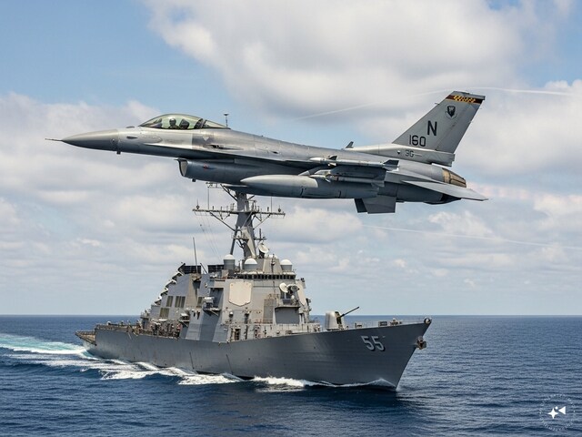 America sent a war to scare, Venezuela overturned and blew F-16