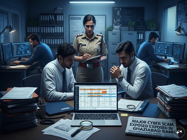गाजियाबाद पुलिस ने साइबर ठगी के 347 बैंक खातों का किया पर्दाफाश, जांच के घेरे गाजियाबाद पुलिस ने साइबर ठगी के 347 बैंक खातों का किया पर्दाफाश, जांच के घेरे