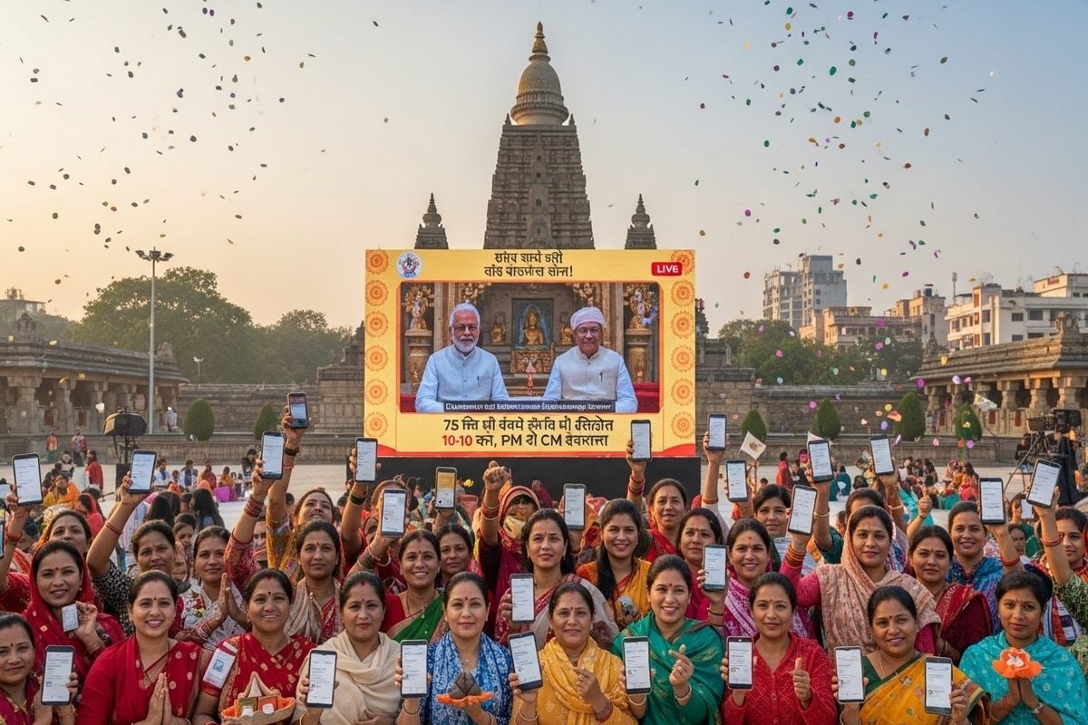 बिहार के लिए कल बड़ा दिन! 75 लाख महिलाओं को मिलेंगे 10-10 हजार