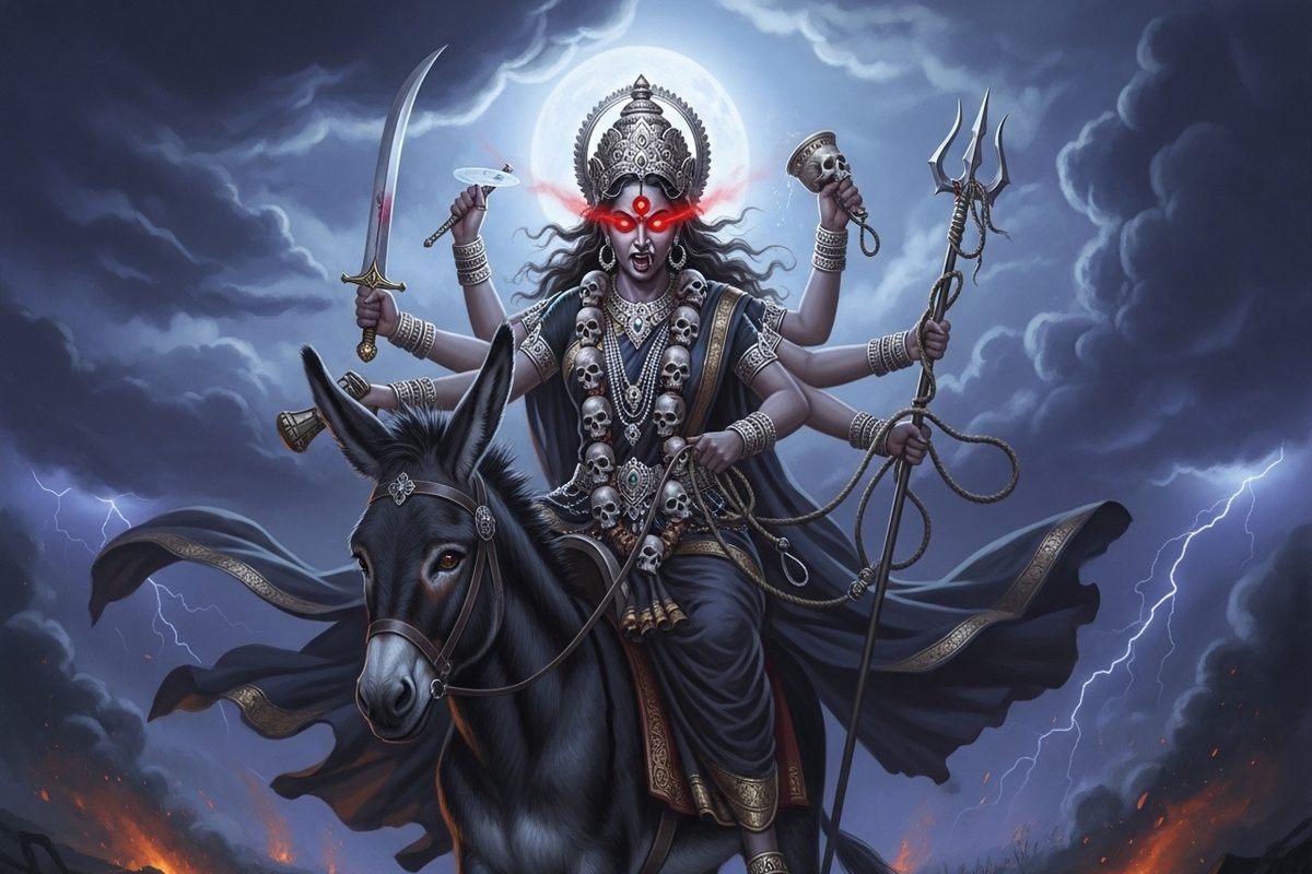 दो हिंदू देवियां गधा जिनकी सवारी क्यों बना ये वाहन इनमें नवदुर्गे की एक देवी