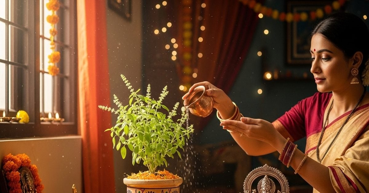 Navratri 2025 Upay : मां दुर्गा की कृपा चाहते हैं? नवरात्रि में इस जगह रखें तुलसी का पौधा, जानें एक्सपर्ट की राय