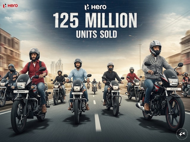 Hero ने बना दिया 'असंभव महारिकॉर्ड', बेच डाली 125 मिलियन मोटरसाइकल