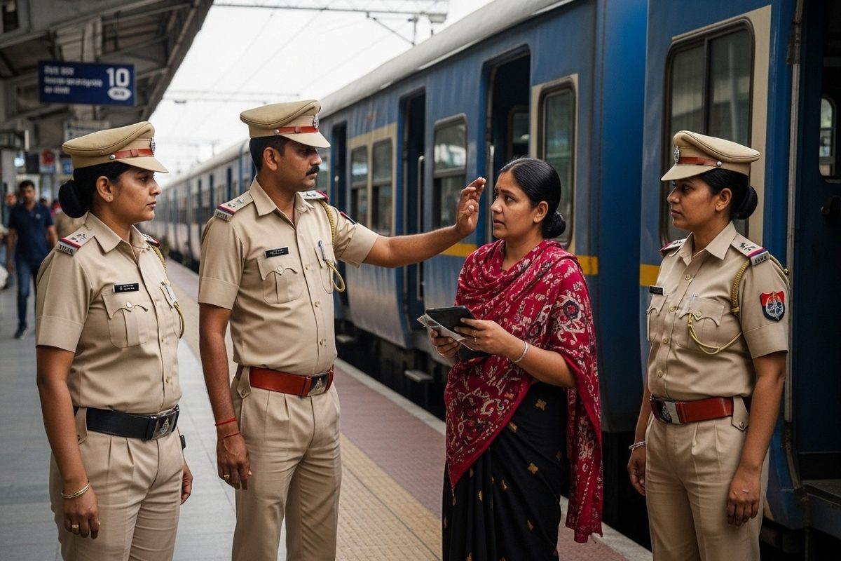 लड़खड़ाकर चल रही थी मैडम RPF ने पूछा- क्या है बोली- औरतों वाली दिक्कतफिर
