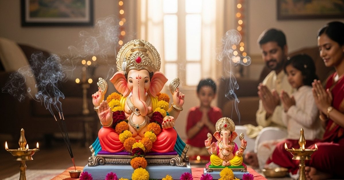 Ganpati Puja 2025: क्यों रखी जाती है बड़ी गणपति के साथ छोटी मूर्ति? जानें इसका धार्मिक महत्व