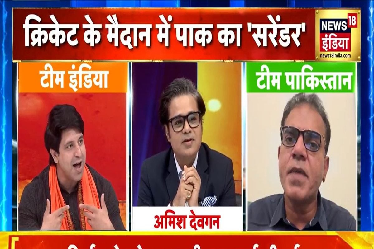 VIDEO:  भारत Vs पाकिस्तान एशिया कप मैच पर बीच डिबेट में शहजाद पूनावाला ने क्यों पढ़ा कलमा