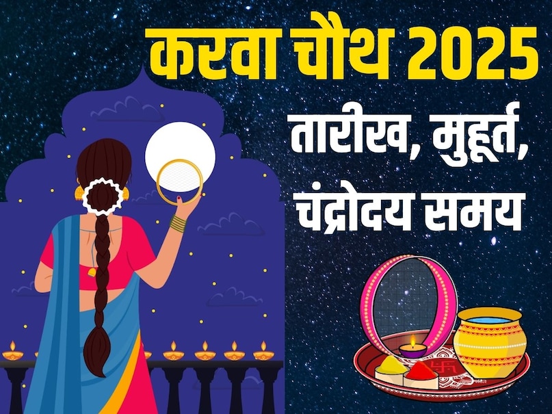 karwa chauth 2025 date, karwa chauth kab hai, karwa chauth 2025 shubh muhurat, karwa chauth moonrise time