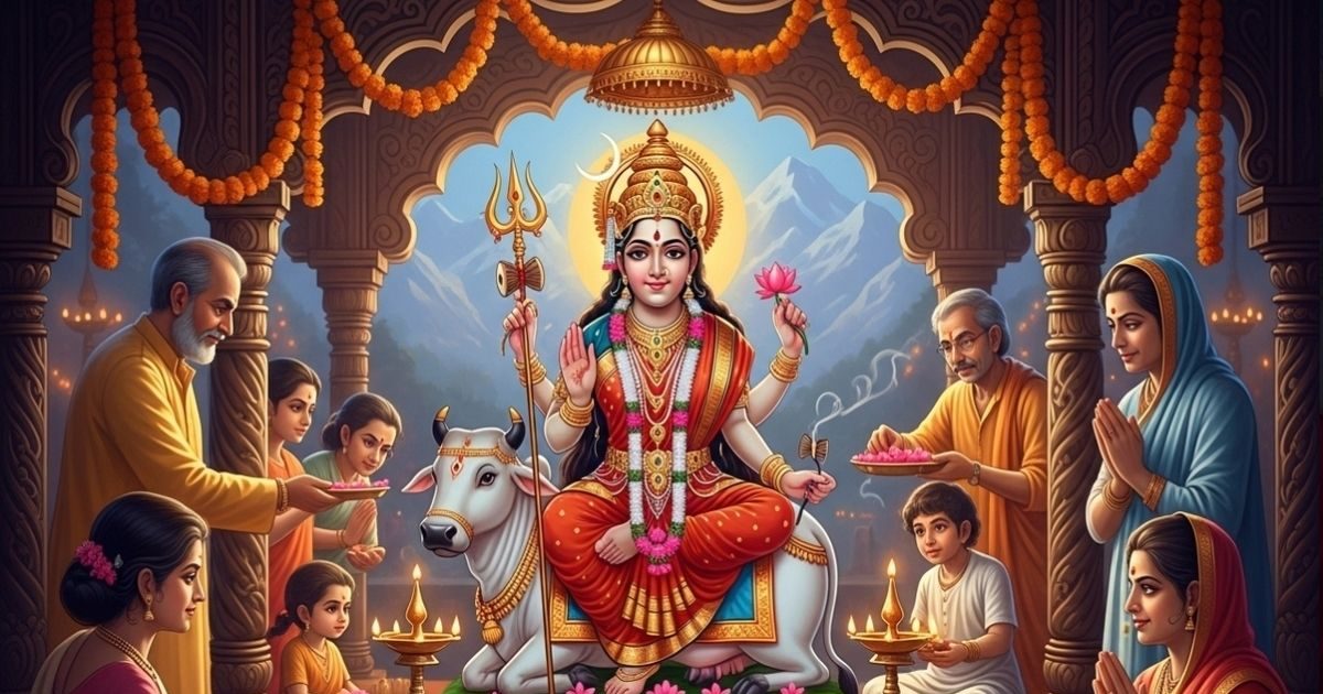 Shardiya Navratri 2025: शारदीय नवरात्रि आज से, पहले दिन करें मां शैलपुत्री की पूजा, जानिए महत्व और पूजन विधि