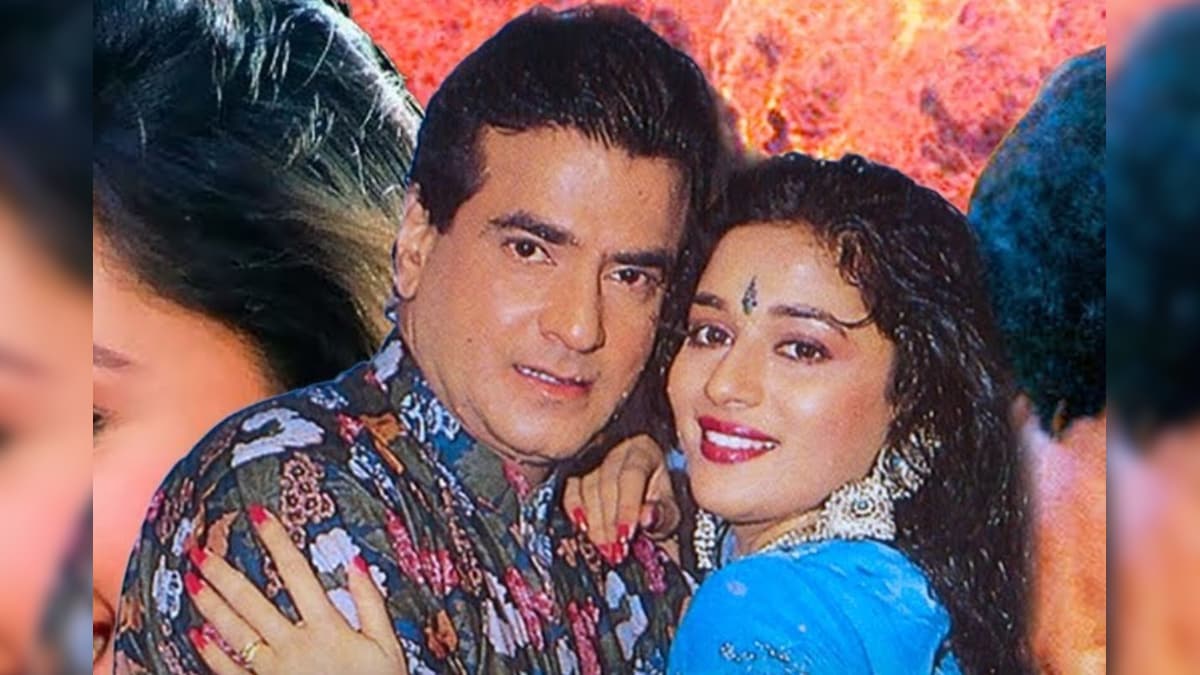‘Intention is very bad ..’ Madhuri Dixit has a romance in the rain with 25 years old Jitendra, even today is a hit