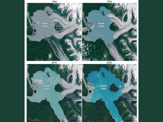 NASA pictures told the truth- Global warming was born in Alaska's lake ...