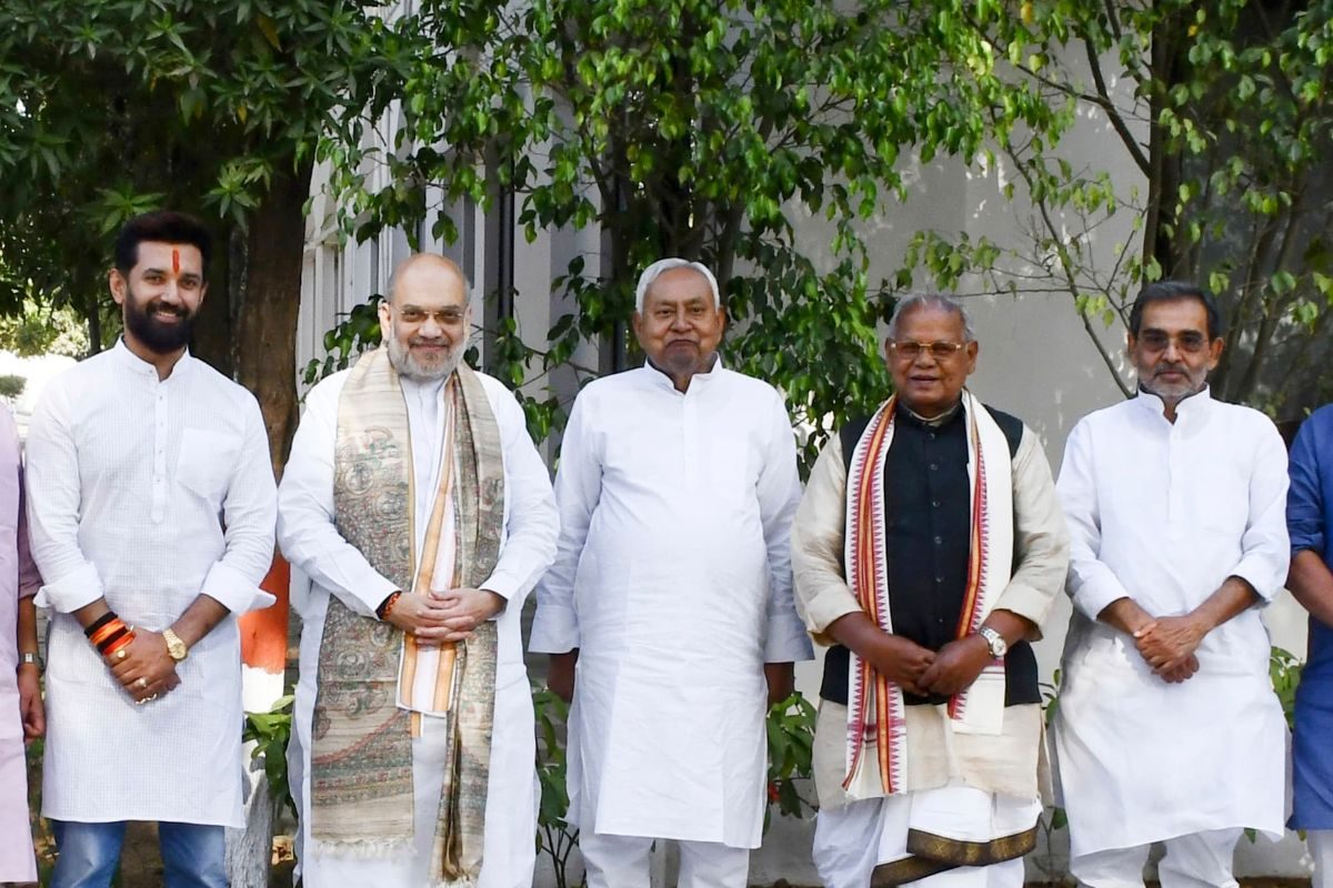 LIVE: NDA में सीट शेयरिंग का गणित सॉल्व! बस जल्द ही लग जाएगी मुहर