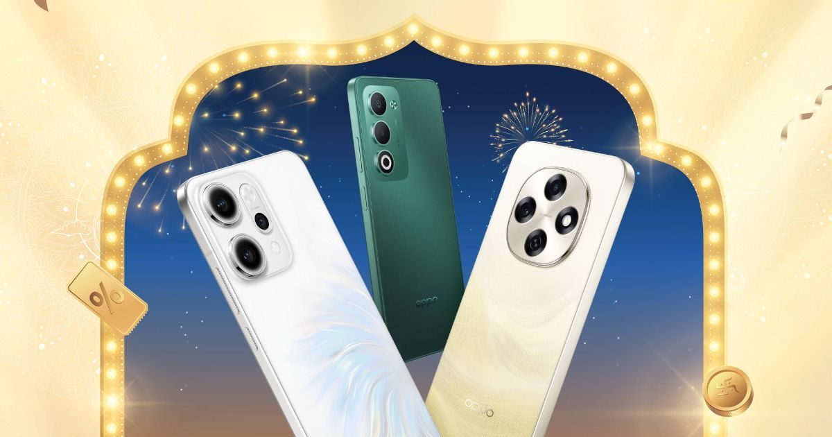 Tach – OPPO दिवाली सेल: F31, Reno14, A5, K सीरीज पर शानदार ऑफर्स