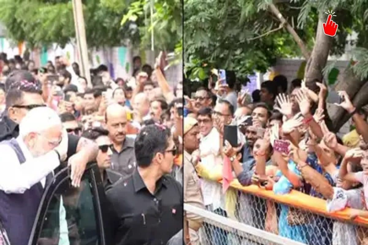 आंख से मिली आंख PM मोदी और बच्चे का सैल्यूट वायरल पिघल जाएगा दिल- VIDEO