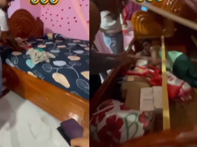 Bed was brought in dowry, used to climb day and night, got divorced as soon as she peeps inside!