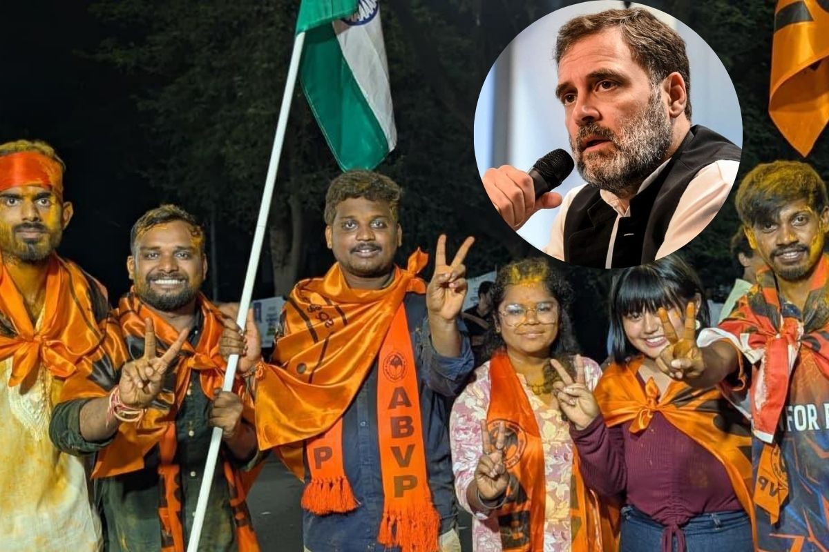 राहुल रट रहे हैं Gen-Z का राग इधर छात्रसंघ चुनाव में बजने लगा ABVP का डंका