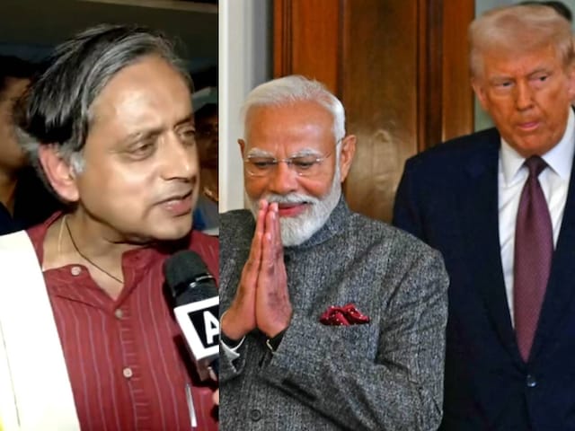 ट्रंप के बदले सुर पर शशि थरूर का तंज, बोले- 50% टैरिफ और अपमान कैसे भूल जाएं? ट्रंप के बदले सुर पर शशि थरूर का तंज, बोले- 50% टैरिफ और अपमान कैसे भूल जाएं?