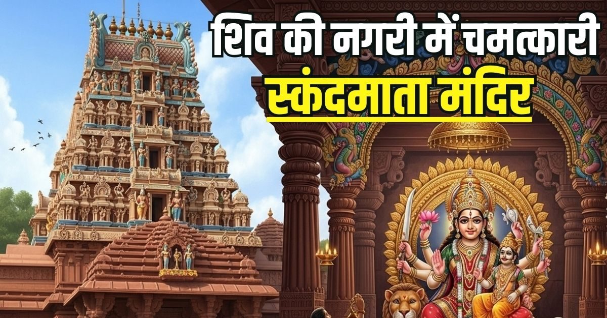 ज्ञान और विवेक की देवी हैं स्कंदमाता, नवरात्रि के पांचवें दिन होगा विशेष पूजन, शिव की नगरी में है यह चमत्कारी मंदिर
