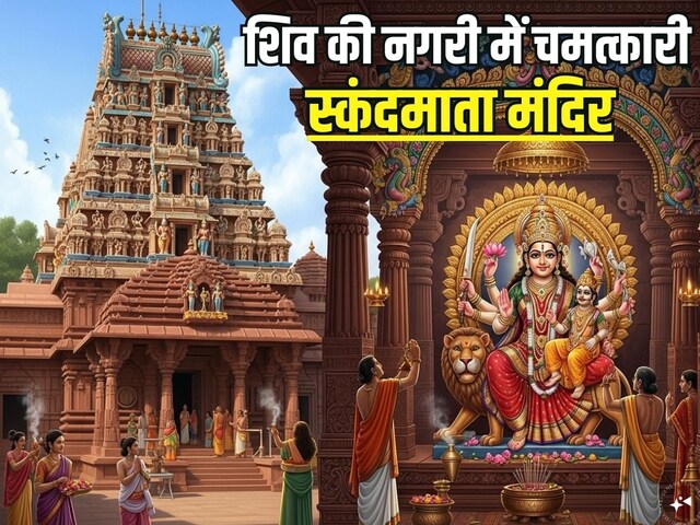 ज्ञान और विवेक की देवी हैं स्कंदमाता, शिव की नगरी में है मां चमत्कारी मंदिर