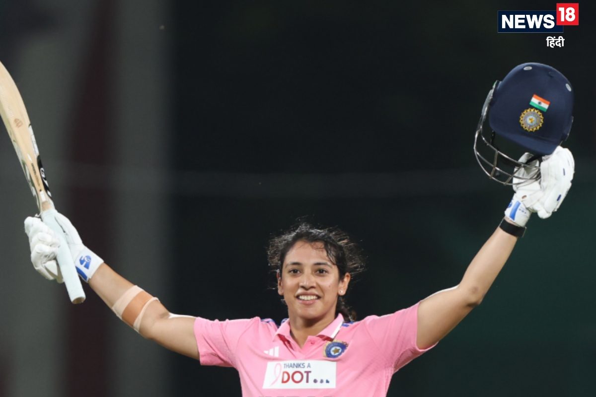 स्मृति मंधाना ने दिल्ली की गर्मी में की रिकॉर्ड्स की बारिश