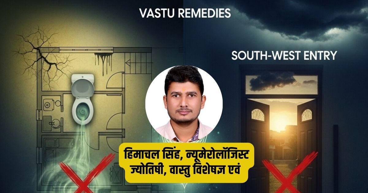 Vastu Remedies: वास्तु दोषों से बर्बादी तय! जानिए नॉर्थ ईस्ट टॉयलेट और साउथ वेस्ट एंट्री के खतरनाक प्रभाव