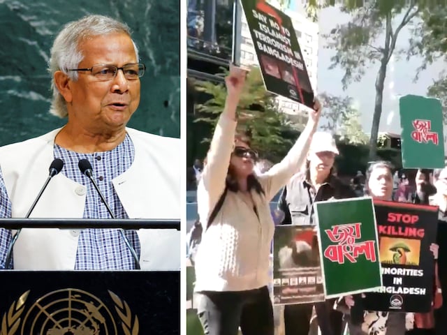 Be it Pakistani, run in Pakistan ... When Younus was speaking in UN, slogans were raised Be it Pakistani, run in Pakistan ... When Younus was speaking in UN, slogans were raised