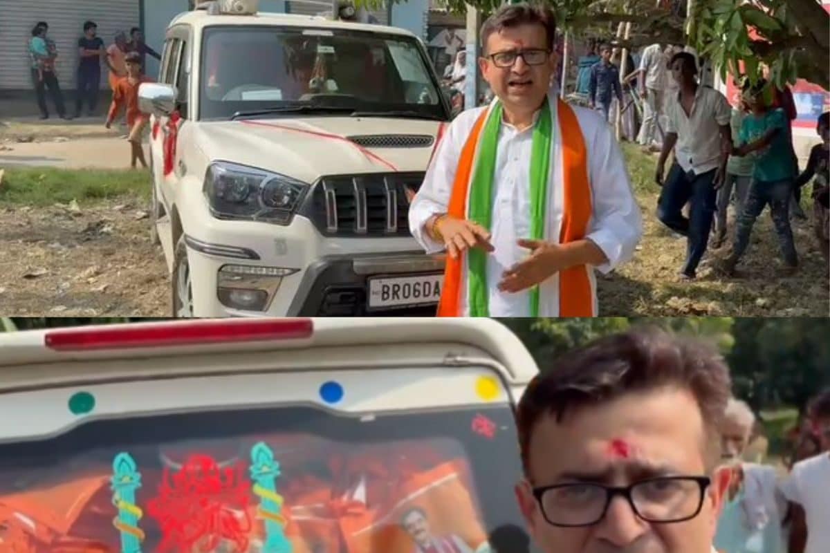 जाले से कांग्रेस कैंडिडेट ऋषि मिश्रा के खिलाफ केस दर्ज, रोकी थी बीजेपी की कार