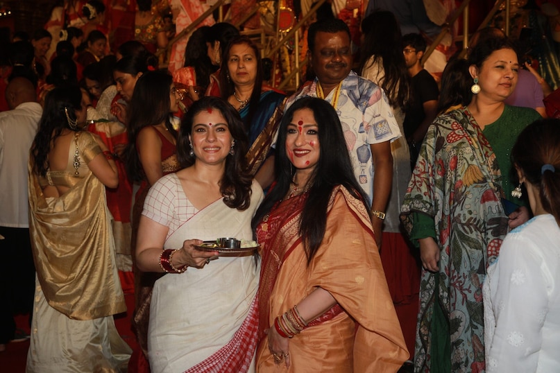 Celebs at Dashami 2025 Celebs at Dashami 2025