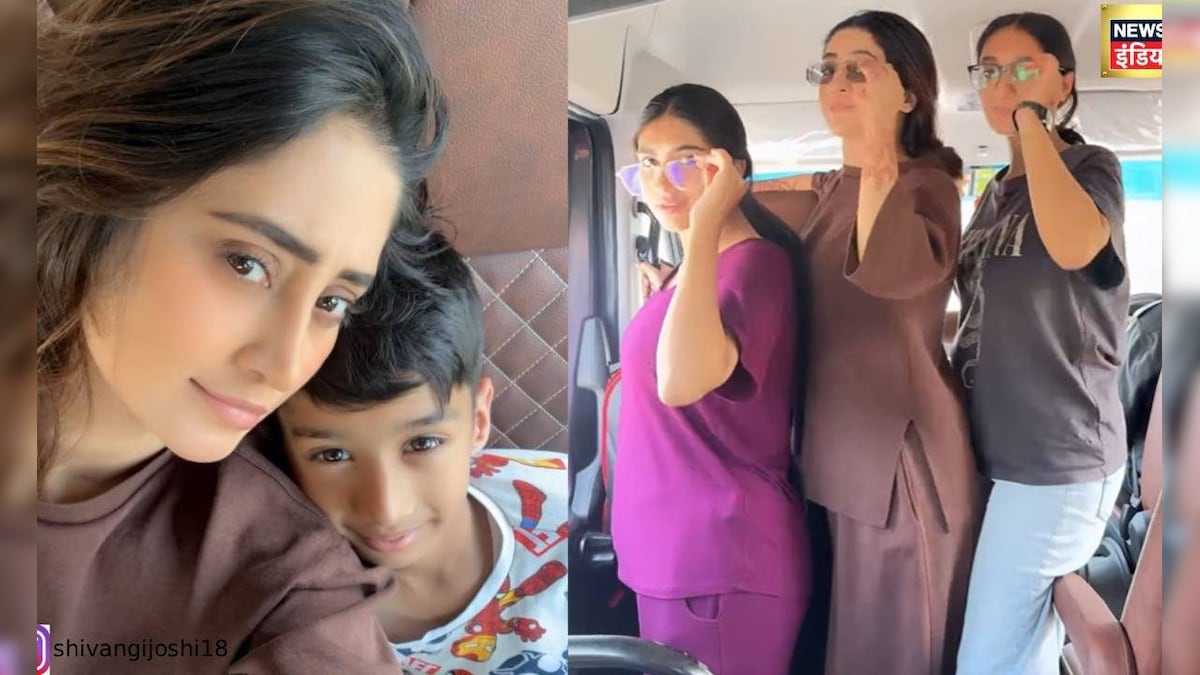 Shivangi Joshi performed the song ‘Mohabbatein’ recreate, dance with family