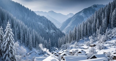 हर तरफ बस बर्फ ही बर्फ. (सांकेतिक तस्वीर)