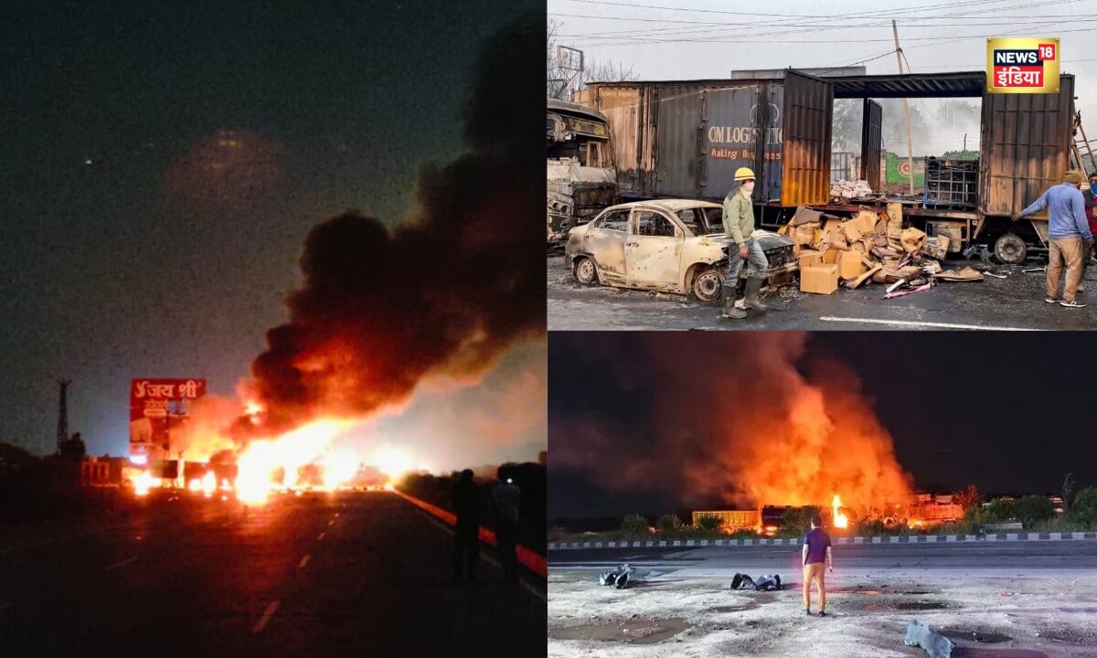 Jaipur Gas Cyliner Blast Video: 200 सिलिंडर फटे जमीन कांप उठी ऐसा धमाका पहले कभी नहीं देखा 