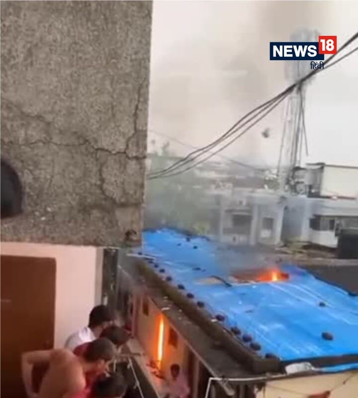 Viral Video: ब्लास्ट की ताकत ने दीवारें तोड़ डालीं कैसे हुई हादसे की शुरुआत देखें लाइव वीडियो