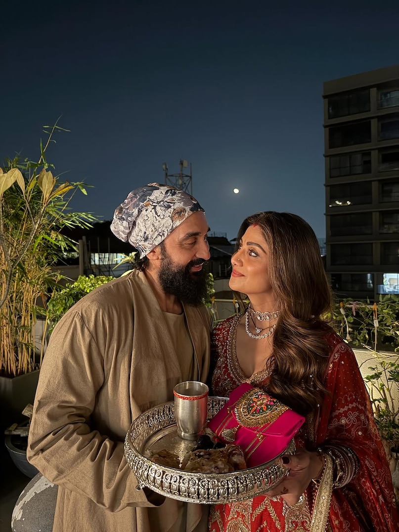 Priyanka-Nick, Ayushmann-Tahira And More: Bollywood’s Karwa Chauth In Pictures