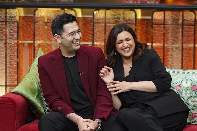 Before announcing their pregnancy, the couple appeared on The Kapil Sharma Show, where Kapil jokingly advised the newlyweds to plan early or be ready for family pressure. Seizing the moment, Raghav playfully said, “Denge, aapko denge… good news jaldi denge (We’ll give you good news soon)," leaving Parineeti surprised.