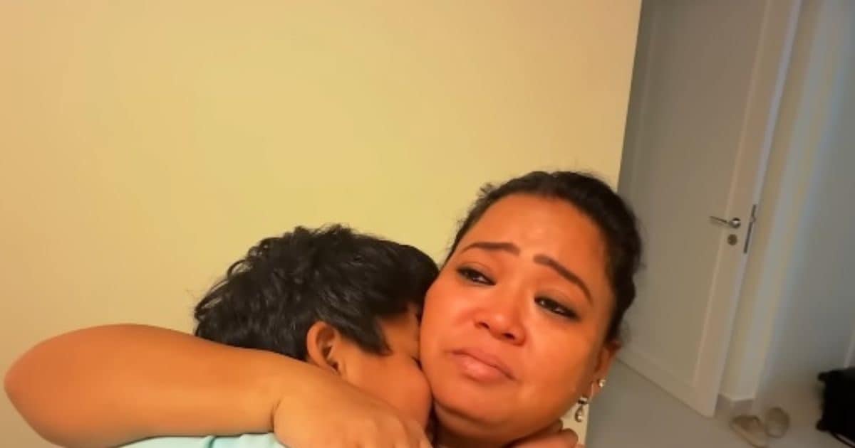 ‘Yes, I will stay’, son said this for the future child, Bharti Singh became emotional, tears welled up