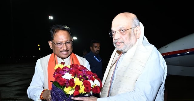 Amit Shah Chhattisgarh Visit: रायपुर पहुंचे अमित शाह बस्तर दशहरा में होंगे शामिल, मिशन 2026 की करेंगे समीक्षा