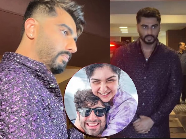 VIDEO: Anshula-Rohan's engagement ceremony, Arjun requests this request VIDEO: Anshula-Rohan's engagement ceremony, Arjun requests this request