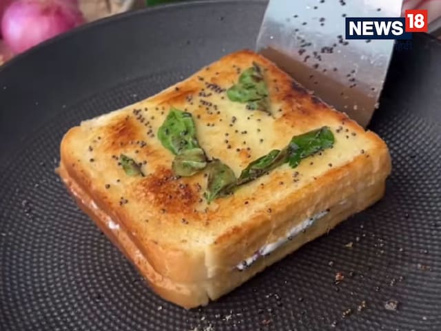 Dahi Tadka Sandwich: Make Tasty Dahi Tadka Sandwich without butter, cheese, maynenes Dahi Tadka Sandwich: Make Tasty Dahi Tadka Sandwich without butter, cheese, maynenes