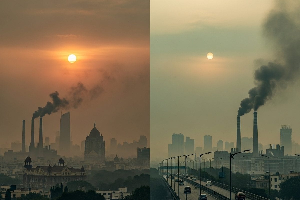 दिल्ली और मुंबई की हवा में लगातार बढ़ रही CO₂ और मीथेन IIT बॉम्बे की रिपोर्ट