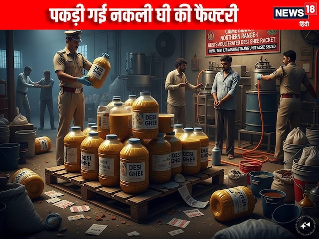 देसी घी के नाम पर बिक रहा था जहर, जिंद में चल रही थी मैन्युफैक्चरिंग यूनिट
