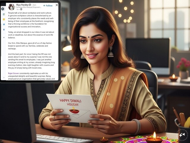 9 दिन, NO ईमेल! दिल्ली की कंपनी ने दिवाली पर दिया 'आराम' का लाइसेंस