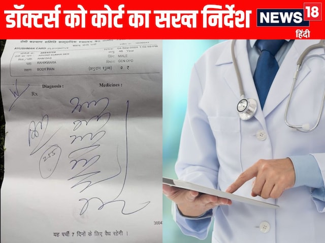 डॉक्टर की राइटिंग समझ नहीं पाए जज साहब, पर्ची दिखाकर लगा दी फटकार डॉक्टर की राइटिंग समझ नहीं पाए जज साहब, पर्ची दिखाकर लगा दी फटकार