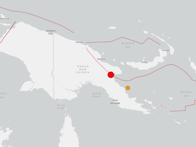 6.7 The entire area of ​​Papua New Guinea shook due to earthquake of magnitude, people fled in panic