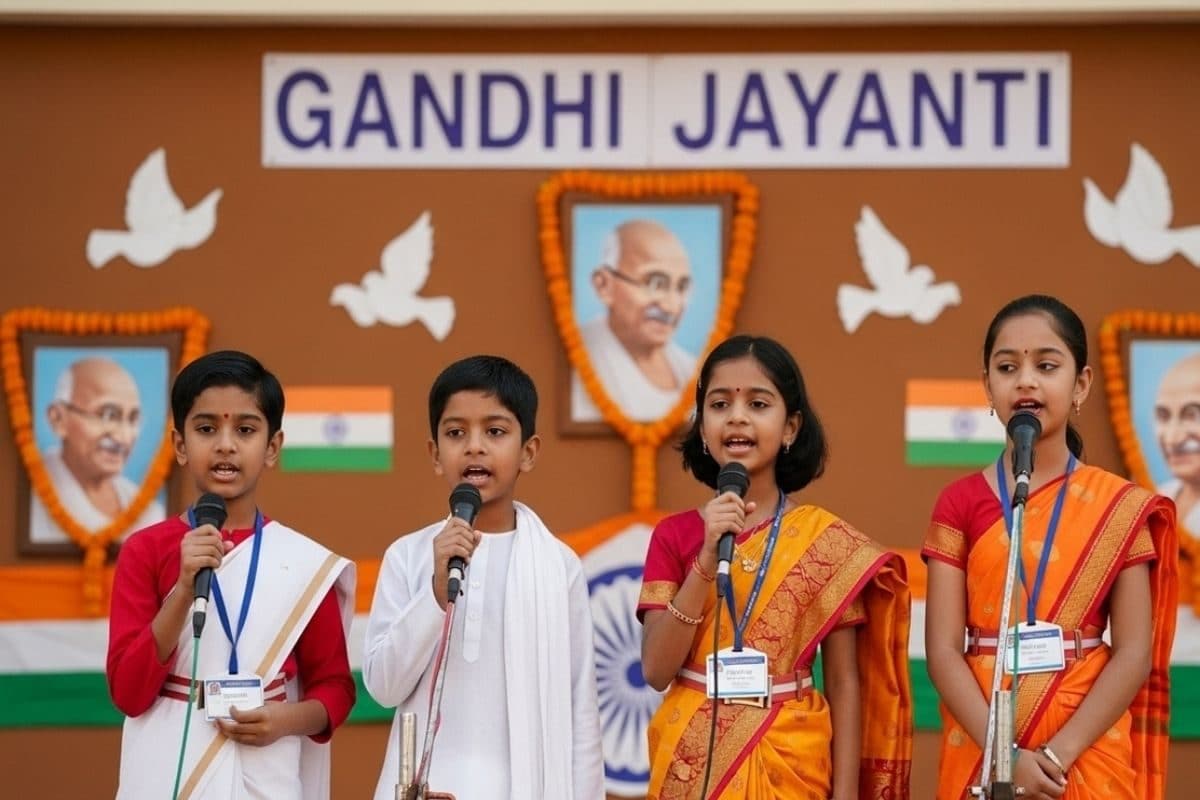 गांधी जयंती पर इस सीख से शुरू करिए भाषण 2 मिनट में जीत लेंगे सबका दिल