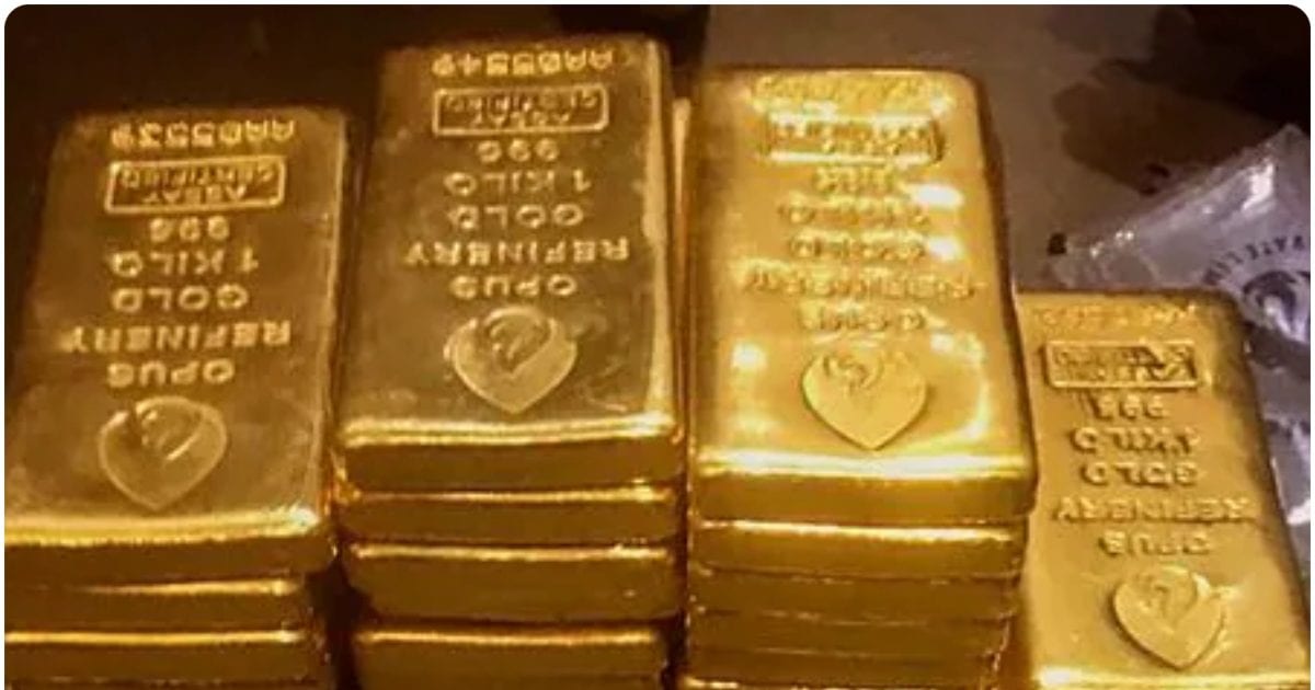 म्यांमार की महिला ने अंडरगार्मेंट में छिपा रखे थे सोने की छड़ें